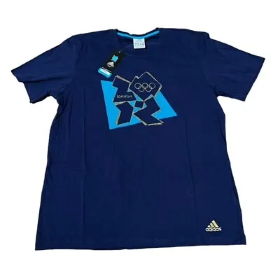 London Olympics 2012 Adidas Official Licensed Short Sleeve T Shirt Size XL NWT • £16.09
