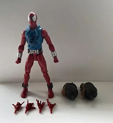 Marvel Legends 6  Action Figure Scarlet Spider (Rhino BAF Wave) Loose • £30