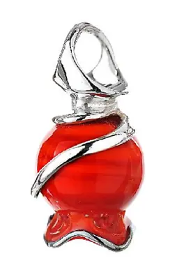 QVC Kalos By Hagit Sterling Pomegranate Glass Pendant • $122