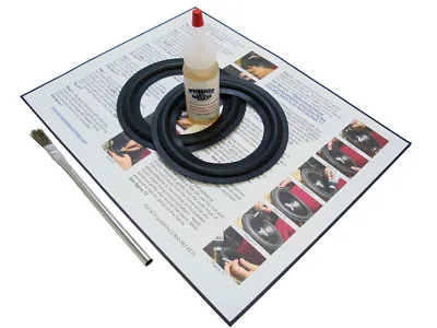 Realistic Speaker Foam Repair Kit - 40-5011 40-5037 Mach Two Mid - 2A48-07 • $17.95