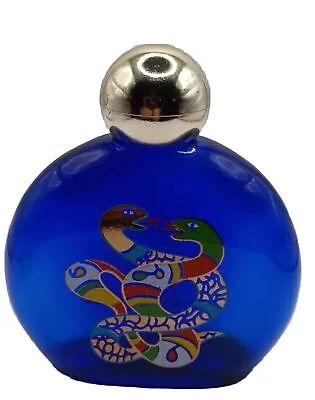 Vintage Niki De Saint Phalle 3.4oz EMPTY Bottle Enamel Entwined Serpents Zodiac • $16.99