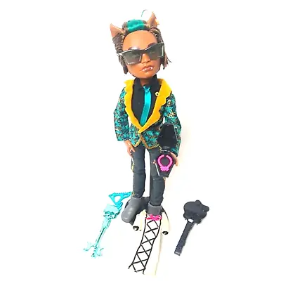 Monster High Clawd Wolf 2011 Sweet 1600 Gift Set ALMOST COMPLETE Dress Key Stand • $64.98