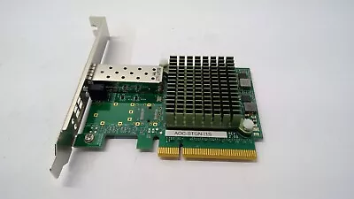 Supermicro AOC-STGN-i1S 1-Port 10G SFP+ Ethernet Controller Card Rev 2.00 • $26.99