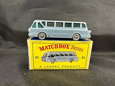 Matchbox Lesney 40b Leyland Royal Tiger Coach Gpw - Nmib • $4.99