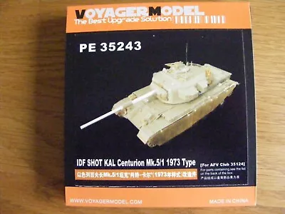 Voyager Model Etched Brass Set For IDF Centurions.  1/35 • £9.99