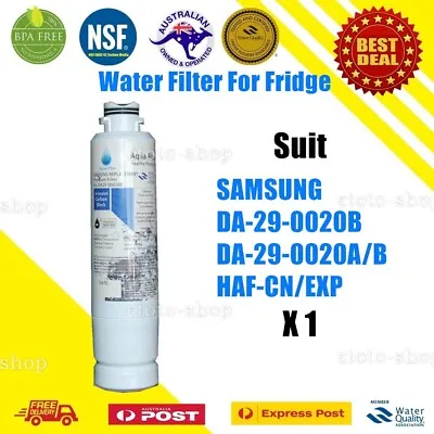 Samsung DA29-00020B Fridge Water Filter SRF679SWLS SRF680CDLS SRF719DLS • $25.85