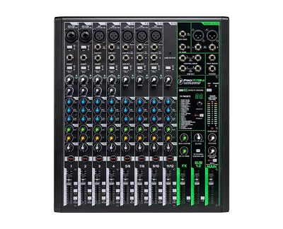 Mackie ProFX12v3 12-Channel Analog Mixer With Onyx Mic Preamps Effects And USB • $270.95