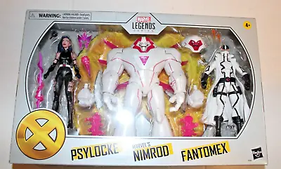 Marvel Legends Psylocke Nimrod And Fantomex Box Set Nib • $60