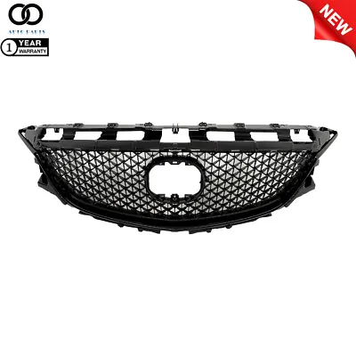 Front Upper Bumper Grille Grill Black Mesh Honeycomb Look For 2014-2016 Mazda 6 • $105.99