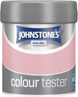 Johnstone's - Paint Tester Pots - Wall & Ceiling - Pink Starburst - Emulsion -  • £6.52