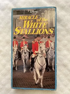 Miracle Of The White Stallions (Disney VHS) 92 Mins • $6.30