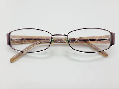 Ellen Tracy Levana Purple Mauve Spring Hinge Eyeglasses Frames 51□18-130 • $22.45