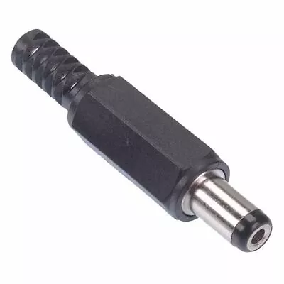 2.5mm X 5.5mm DC Power Plug Strain Relief Connector • £2.99