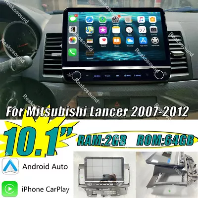 10.1”64G Apple Carplay For Mitsubishi Lancer 07-12 Android Car Stereo Radio GPS • $169.50