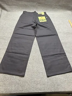 Vintage 90s Solo Semore Jeans Wide Leg Baggy Skater Dark Gray 34x32 Skater • $71.99