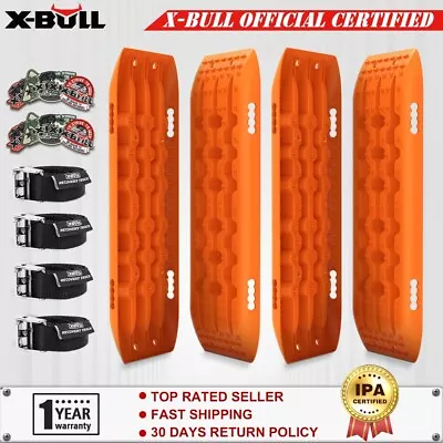 X-BULL Recovery Tracks Kits Board Sand Mud 10T 4WD Accessories 4x4 2Pair Gen2.0 • $128