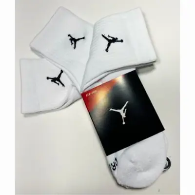 Nike Air Jordan Dri Fit 3 Pairs Everyday Max Socks  Size L 8-12 Basketball • $16.99