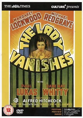 Hitchcock - THE LADY VANISHES - Margaret Lockwood*Michael Redgrave  :  PROMO DVD • £1.25