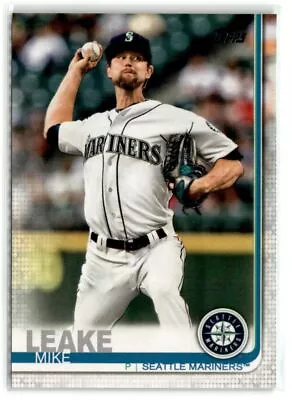 2019 Topps Baseball  #27 Mike Leake  Seattle Mariners • $1.32