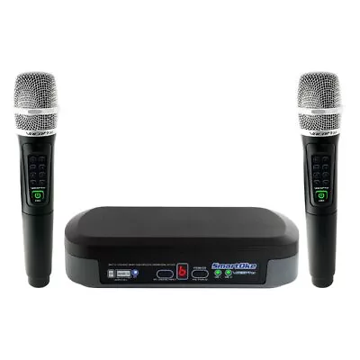 VocoPro DSP Karaoke Mixer W/ 2 Wireless Microphones For SmartTVs & Tablets • $179