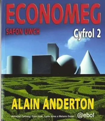 Economeg Safon Uwch - Yr Ail Gyfrol Paperback Alain Anderton • £4.73