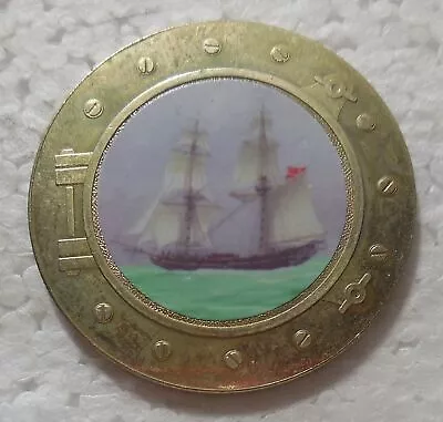 2003 Somalia 25 Shillings Coin Colorized Ship Xf • $9.99
