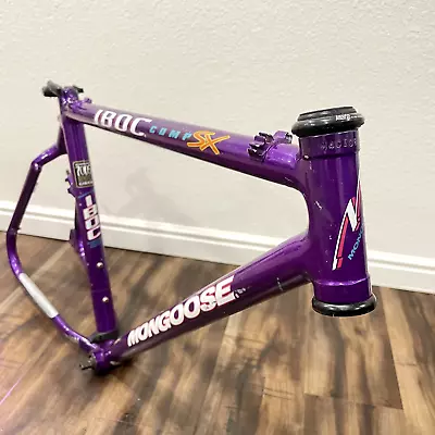 Mongoose Iboc Comp Sx Mountain Bike Frame 18.5  Vintage Purple MTB 26  • $199.95