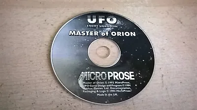 Ufo Enemy Unknown & Master Of Orion 1 - 1994 Xcom Pc Game - Disc Only Jewel Case • £19.99