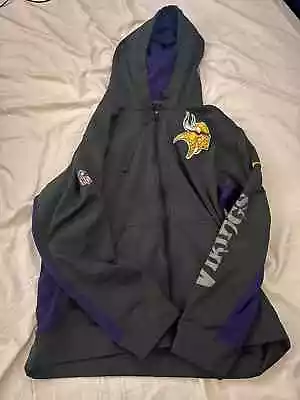 Minnesota Vikings NFL On-Field Jacket Size Large Free Shipping • $27.99