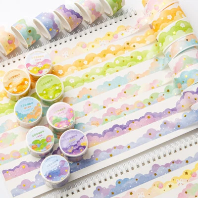 $2.30 • Buy Washi Tape Scrapbooking Sticker Stationery Album Journal Cartoon Card Craft