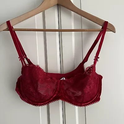 Victoria’s Secret Dream Angels Push-up Bra Size 36D Red • $28.99