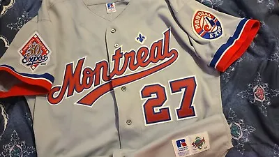Vladimir Guerrero 1998 Montreal Expos Authentic Russell Athletic Jersey Size 48 • $565
