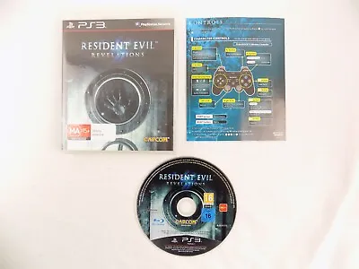 Mint Disc Playstation 3 Ps3 Resident Evil Revelations - Inc Manual Free Postage • $44.90