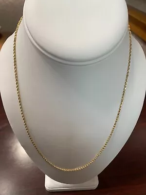 Michael Anthony 14K Yellow Gold Rope Chain 20  • $299