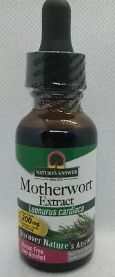 Nature's Answer Motherwort Liquid Extract [Low Alcohol / Gluten Free] 1 Fl. Oz. • $12.99