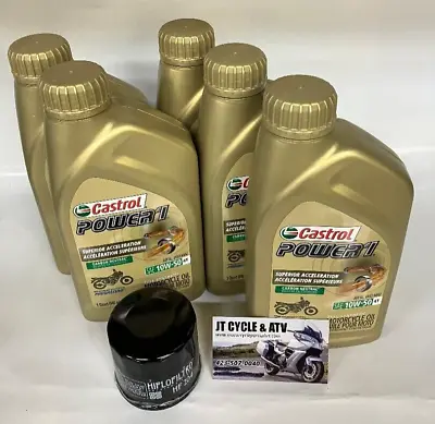 Triumph 800 Tiger 900 1050 America Bonneville Scrambler Synthetic Oil Change Kit • $89.95