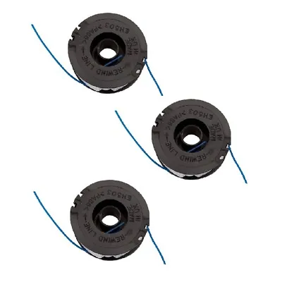 3 X Trimmer Strimmer Replacement Spool & Line For Qualcast GT2826 • £10.95