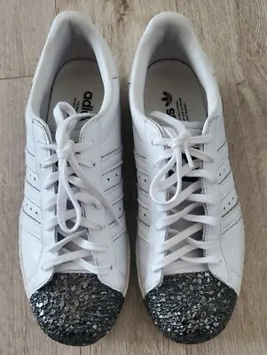 $40 • Buy Adidas Superstar 80s Metal Toe White Size 9US Unisex 