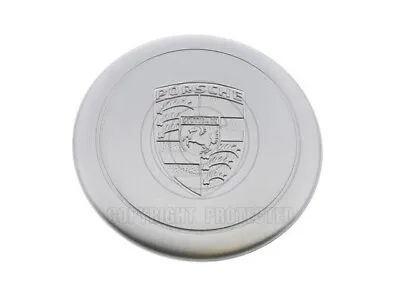 Porsche 911 912 (65-73) Center Cap For Alloy Wheel Silver (3-Prong) 90136103200 • $77.50