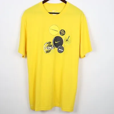 Nike Dri-Fit Mens XL Livestrong Wear Your Belief Short Sleeve Shirt • $9.57