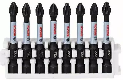 Bosch Professional PZ2 Impact Control Screwdriver Bit Pack 8PCE 2608522331 • £8.98