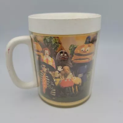 1974 McDonald's Character Plastic Mug Coffee Cup Thermo-Serv Made In USA • $9.99