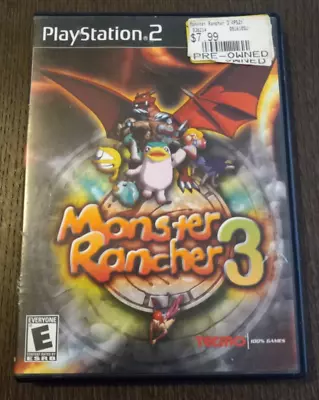 Monster Rancher 3 - Sony Playstation 2 Ps2 - Used • $19.99