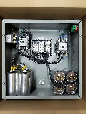 20hp Cnc Balanced 3 Phase Rotary Converter Panel 10 Year Warranty! • $1000