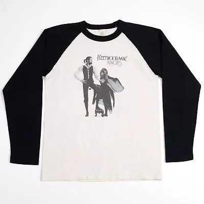 Vintage Fleetwood Mac Rumours Stevie NIcks Concert Baseball T-shirt Made In USA • $55