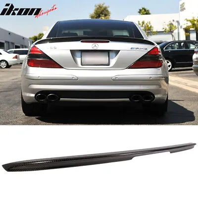 Fits 03-11 Mercedes R230 SL-Class AMG Style Rear Trunk Spoiler Wing Carbon Fiber • $149.99