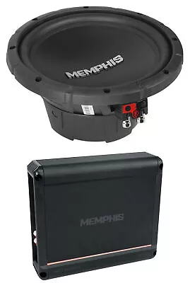 Memphis Audio SRX1040 400w Peak / 200w RMS 10  SRX Car Audio Subwoofer+Amplifier • $109.95