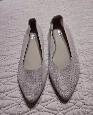 MIA Shoes Flat Women Size 7 Cream Color  Textile Upper Comfort.. • $17.85