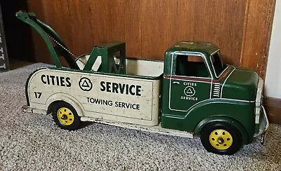 Large MARX 1950’s   Cities Service Tow Truck Toy  • $150