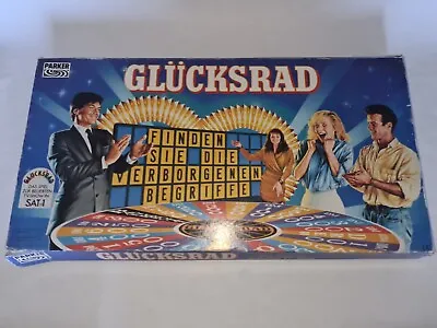 Wheel Of Fortune The Board Game TV Show Sat1 Parker 1989 Vintage Board Game 8+ • £12.33
